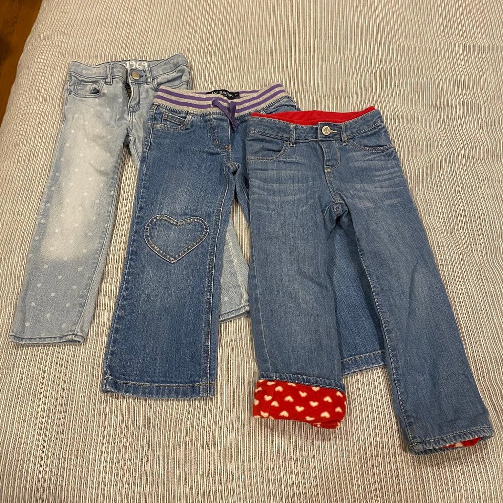 Mini Boden and Gap jeans